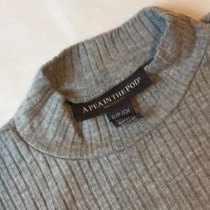 Maternity mock turtleneck